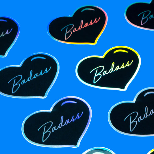 Holographic single stickers