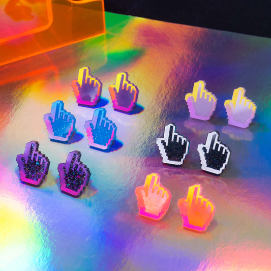 Resin cursor studs