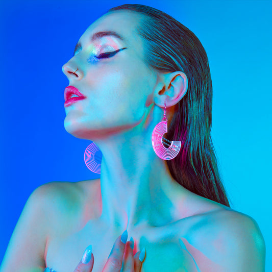 Data Disk - Neon pink