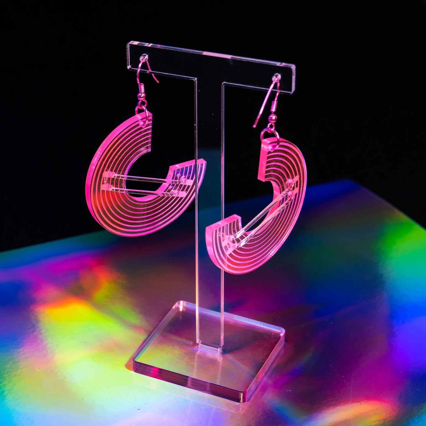 Data Disk - Neon pink