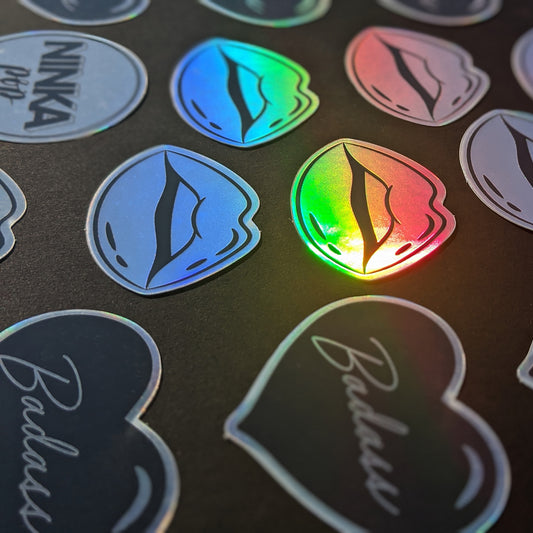 Holographic single stickers