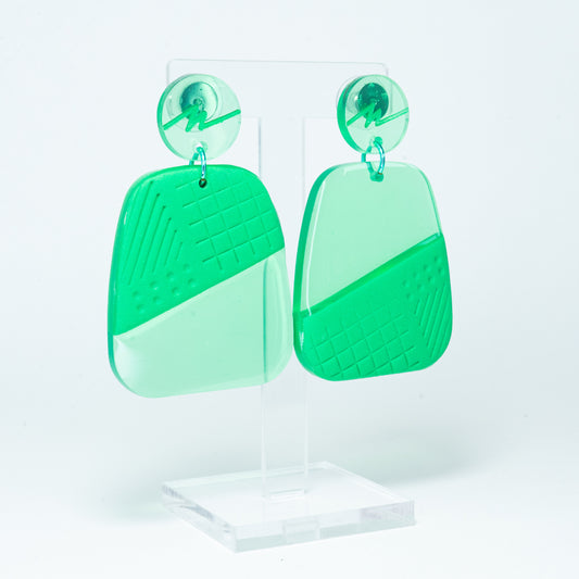 Green diagonal Rock dangles