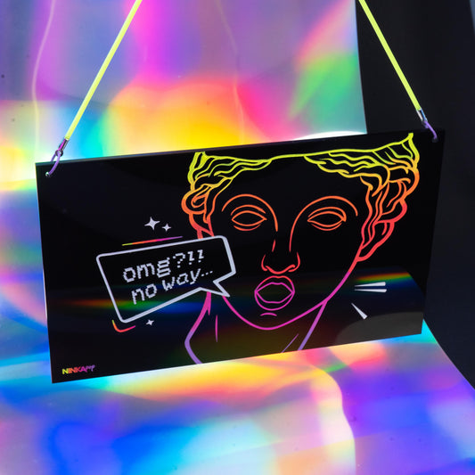 Shocked boi wall hanging