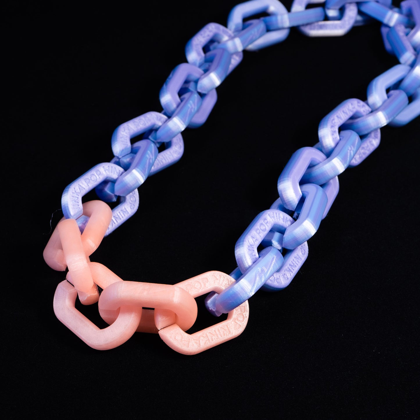 Space glow 3D LINK necklace