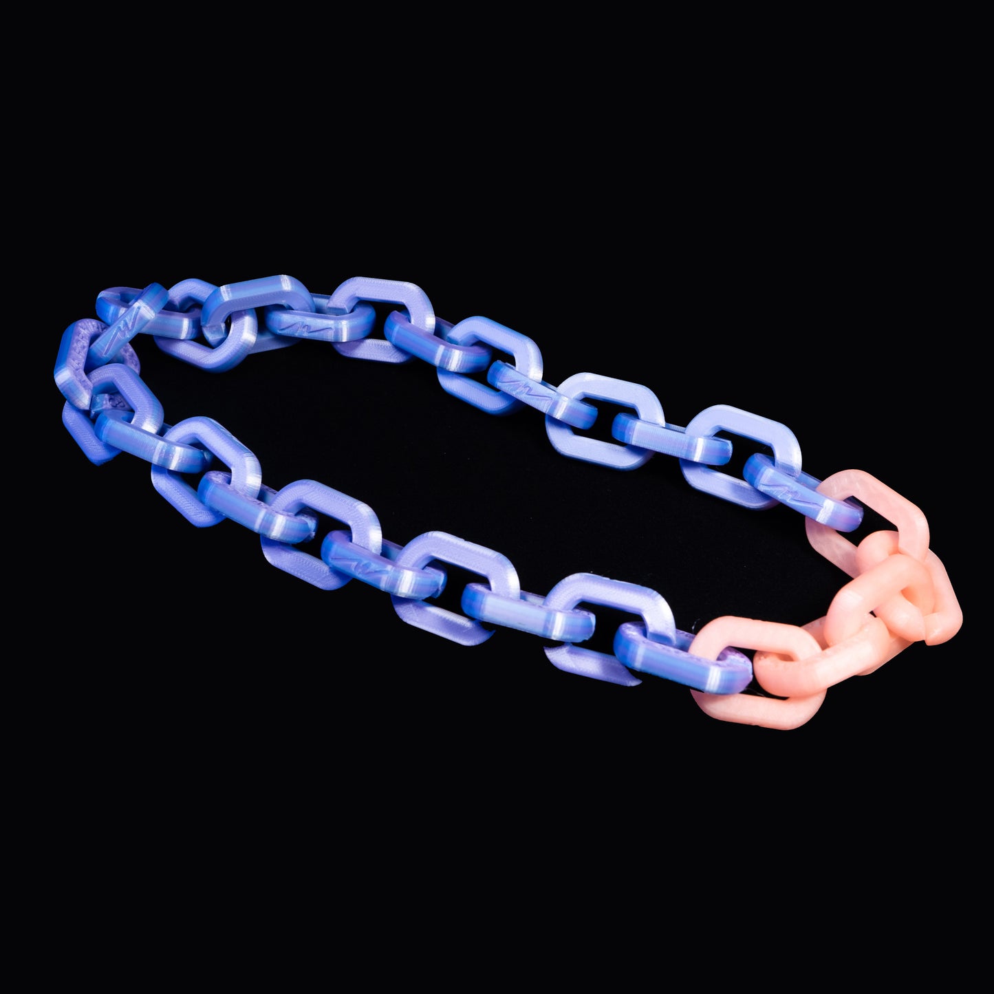Space glow 3D LINK necklace