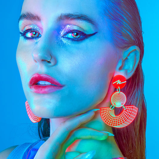 Star Bridge - Neon pink/orange