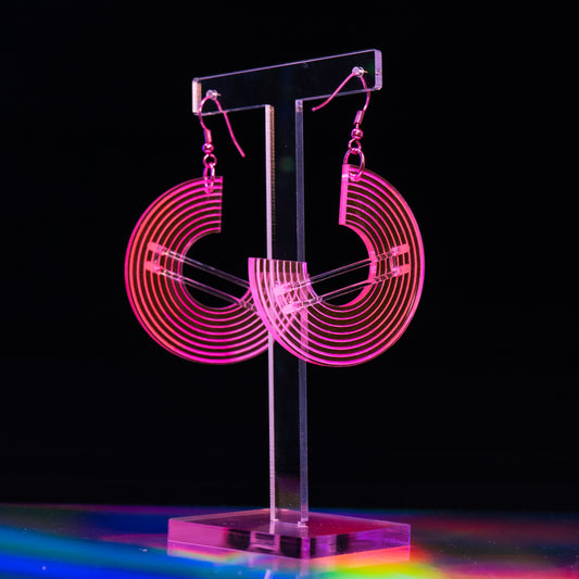 Data Disk - Neon pink