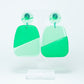 Green diagonal Rock dangles