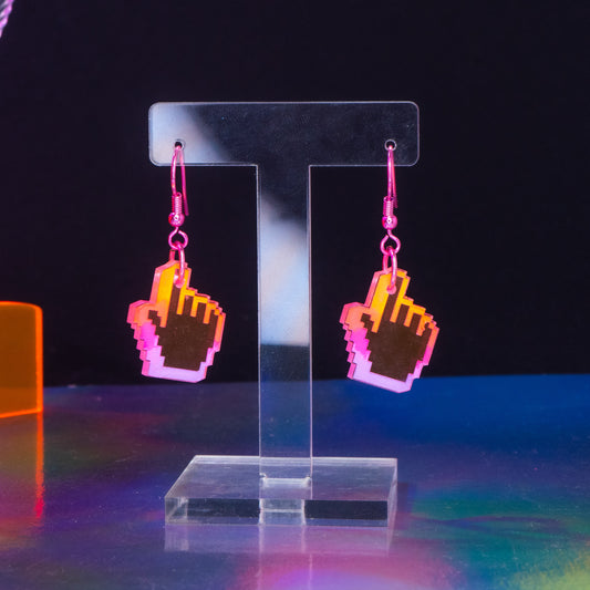 Acrylic cursor hooks