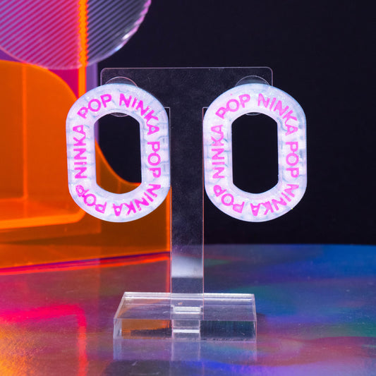 Neon pink sandy beach 3D LINK