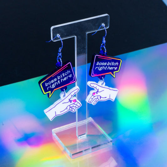 Hey, look! boss bitch hooks