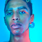 Space grid - Blue
