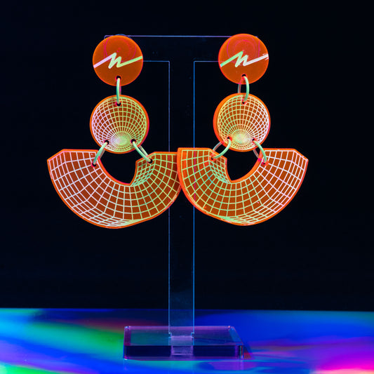 Star Bridge - Neon pink/orange