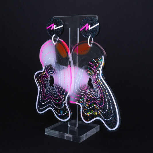 Venus large resin blob dangles